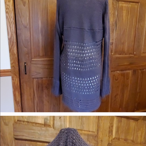 ISO *In Search Of*!! Gaiam Pointelle Knit Sweater - Picture 5 of 5